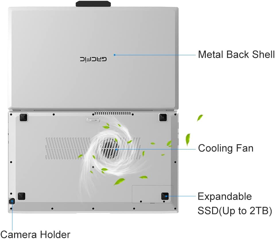 15.6 Pollici Computer Pc Portatile, 16GB RAM 512GB SSD(Scalabile 2TB), Windows 11 Intel Celeron N5105 CPU(2,0-2,9 GHz) Laptop, 1920x1080 FHD Schermo Notebook, Tastiera illuminata, 200W Pixel Webcam 15.6 Pollici Computer Pc Portatile, 16GB RAM 512GB SSD(Scalabile 2TB), Windows 11 Intel Celeron N5105 CPU(2,0-2,9 GHz) Laptop, 1920x1080 FHD Schermo Notebook, Tastiera illuminata, 200W Pixel Webcam