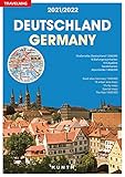  Reiseatlas Deutschland 2021/2022: 1:300.000 (KUNTH Reiseatlanten)
