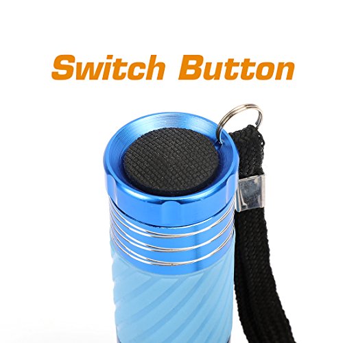 Everbrite E000015 4-Pack Mini Led Aluminum Flashlight Party Favors Colors Assorted thumb #3