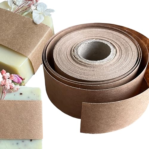 Kraft Paper Belly Band Roll Multipack // 100% Recycled Eco-Friendly Belly Bands // Packaging for Small Handmade Businesses // Sustainable Paper Binding