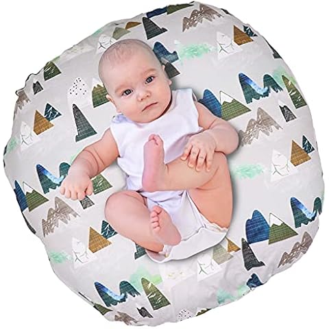 TANOFAR Mountains Newborn Lounger Pillow Cover, Lounger Cover for Boys Girls, Snugly Fit Infant Lounger for Baby, Infant Removable Slipcover, Breathable & Reusable (Lounger Pillow Not Included) Cover