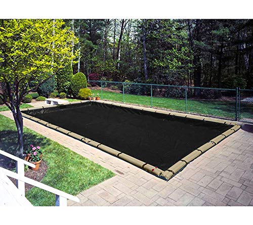 Buffalo Blizzard Tan 10-Foot Long Double Chamber Water Bags | 6 Pack | 22-Gauge Heavy-Duty Vinyl Material | Secures Winter Cover To Rectangular Swimming Pools #TOP5