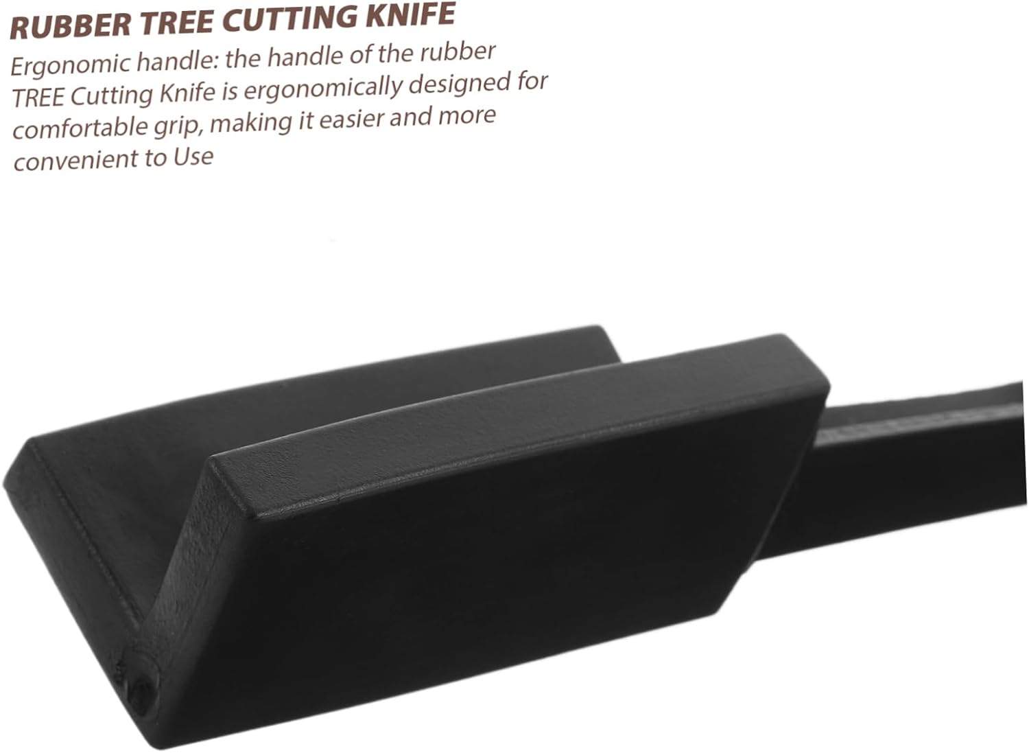 Shaped Rubber Tree Tapping Knife Precision Steel Bark Stripping Cutter with Ergonomic Handle for Enhanced Efficiency Rubber Harvesting and Tree Care