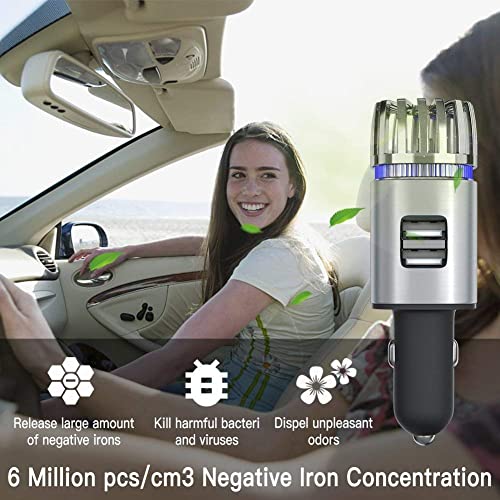 YAGVIZ Car Air Purifier with Dual Port Mobile Charger - Image 6
