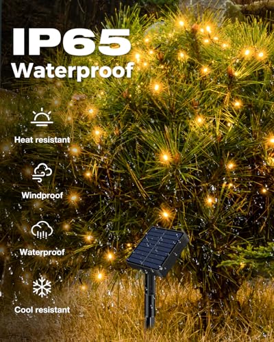 bitjam 2 Stück Solar Lichterkette Outdoor, 5+2 M Lichterkette Außen Solar – Ansicht 3
