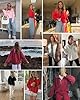 Gacaky Sweatshirt for Women Oversized Casual Long Sleeve Button Henley Neck Pullover Tops Fashion Outfits Clothes #1