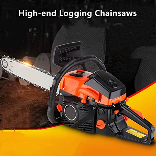 ZHANGTAOLF 68 Cc Gas-Kettensäge 2-Takt-Top-Griff Arborist Benzin-Kettensäge, Tragbare 5-KW-Gas-Kettensäge Zum… – Bild 3