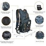 Hydration Backpack 18L with First Aid Kit, 3L Water Bladder & Cooling Towel - Lightweight Hydration Daypack for Biking, Running, Hiking, Camping, Raves - Image 2