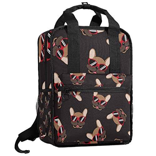Sac à dos garçon bouledogue anti mal de dos taille unique