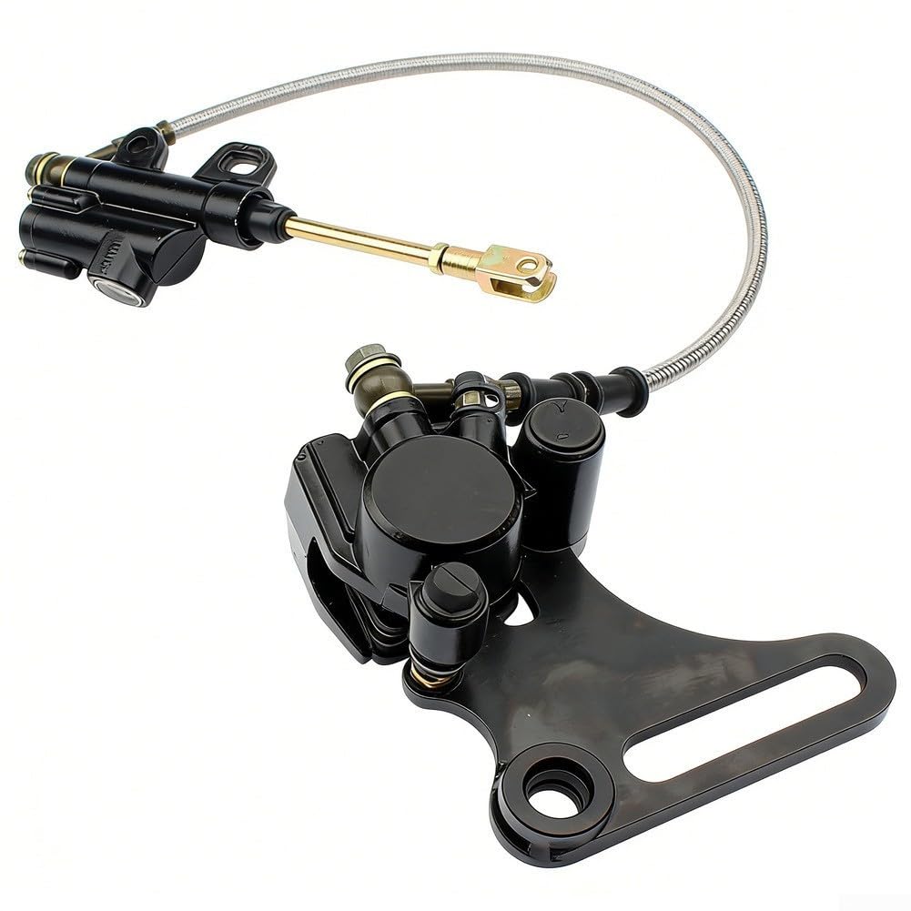 Ensemble de frein à disque arrière de 15 mm pour motos 125 cc 140 cc tout-terrain VTT et motos tout-terrain Kit de frein conçu pour fournir une puissance d'arrêt stable et sûre