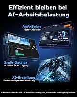 Acer Predator GM9 M.2 NVMe SSD 1TB PCIe 5.0 - Lesegeschwindigkeit bis zu 14500 MB/s - Professionelle Gen5 Interne Festplatte - Gaming Speicher Kompatibel mit PC & Laptop – Ansicht 8