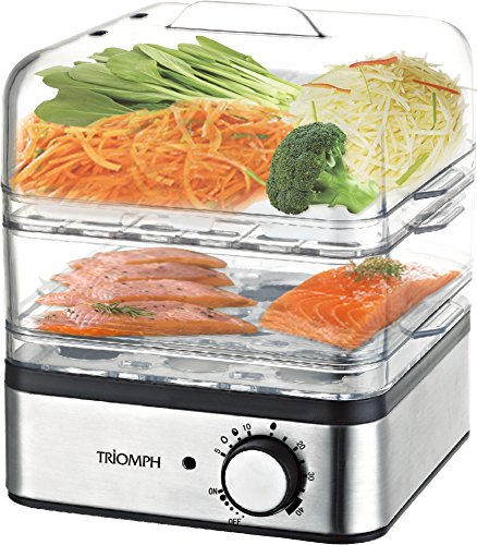 Preisvergleich Produktbild Triomph ETF1575 Dampfgarer, Edelstahl, 400 W