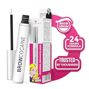 BROWCOCA!NE Brow Thickener & Lengthener – Eyebrow Enhancer for Fuller, Defined Brows – Paraben-free – Nourishing & Volumizing Formula- Easy to Apply – 3.5. ml – SVENJA WALBERG