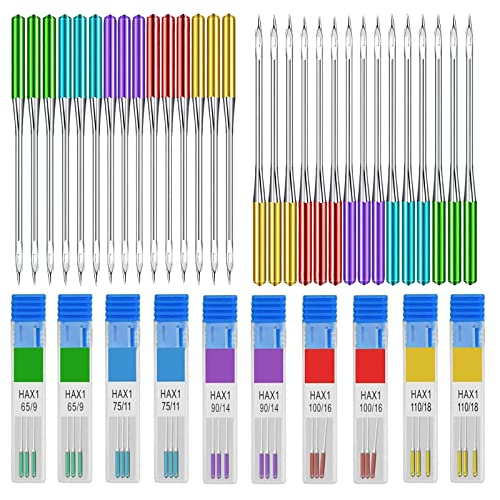 PXRLMYF 30 Agujas Universales de Punta Regular para...