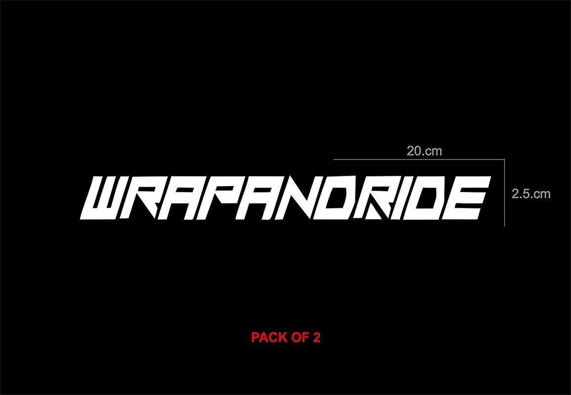 ARWY Vinyl Car Bike Sticker, 0.11 x 7.67 x 0.98 Inches, White Amazon