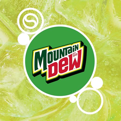 Image of Sodastream Mountain Dew New Pour Bottle Soda Drink Mix, 14.9 Fl oz. (Pack of 4)