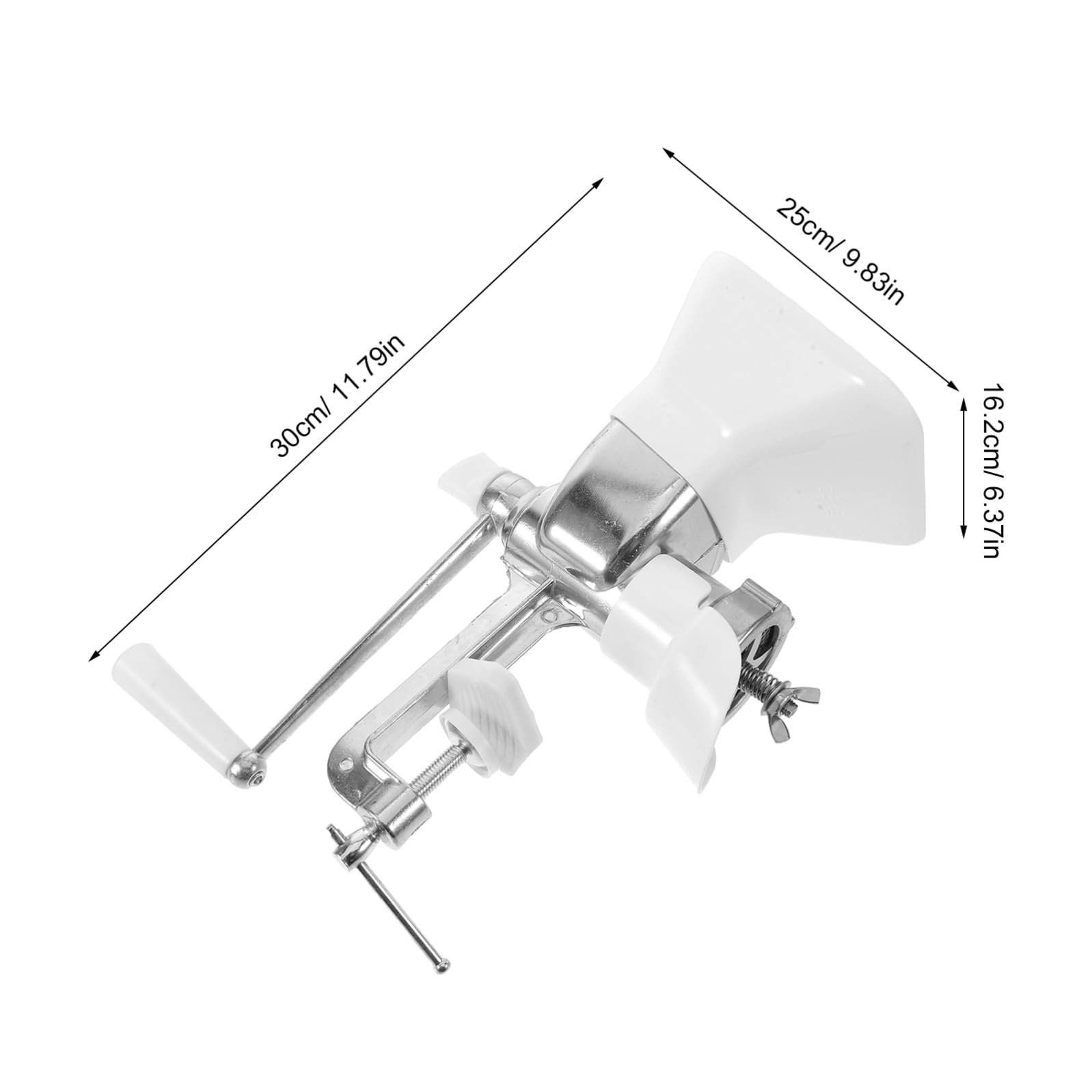 ibasenice Máquina Manual Estructura Resistente de Hierro y Plástico para Pellets de Alimento para Gallinas y Patos Adecuado para Granjas y Patios Domésticos
