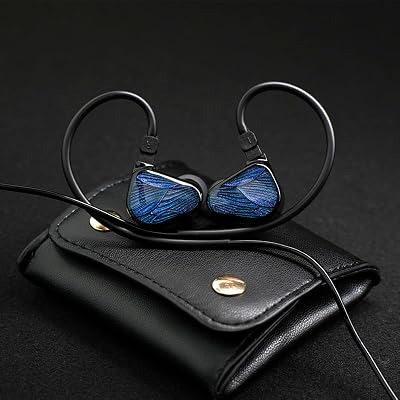 TRUTHEAR x Crinacle Zero BLUE 2 Dual Driver In-Ear, In-Ear Wired Monitor Headset for Stage, Studio or Audiophile