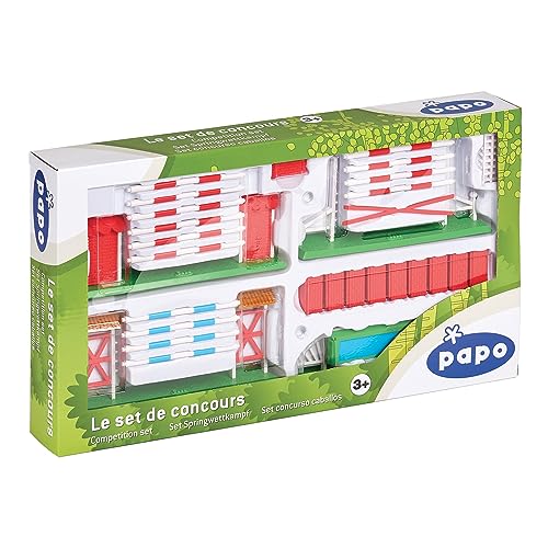 Set de Concours Papo 60108 le cadeau idéal pour enfant passionné d'équitation