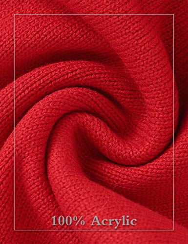 MOMBEBE COSLAND Baby Kerst Gebreide Romper Rendier Onesies Sweater Jumpsuit Mouwloze Outfit 0-24 Maanden - Afbeelding 5