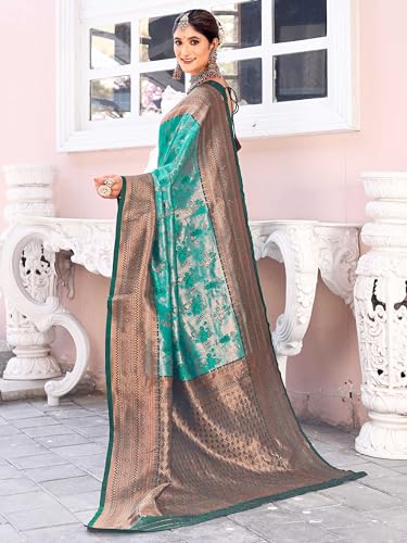 Image of GRECIILOOKS Saree | Women Saree | Cotton Silk Saree | Casual Saree For Women| Saree for Women | Silk Saree | Banarasi Saree