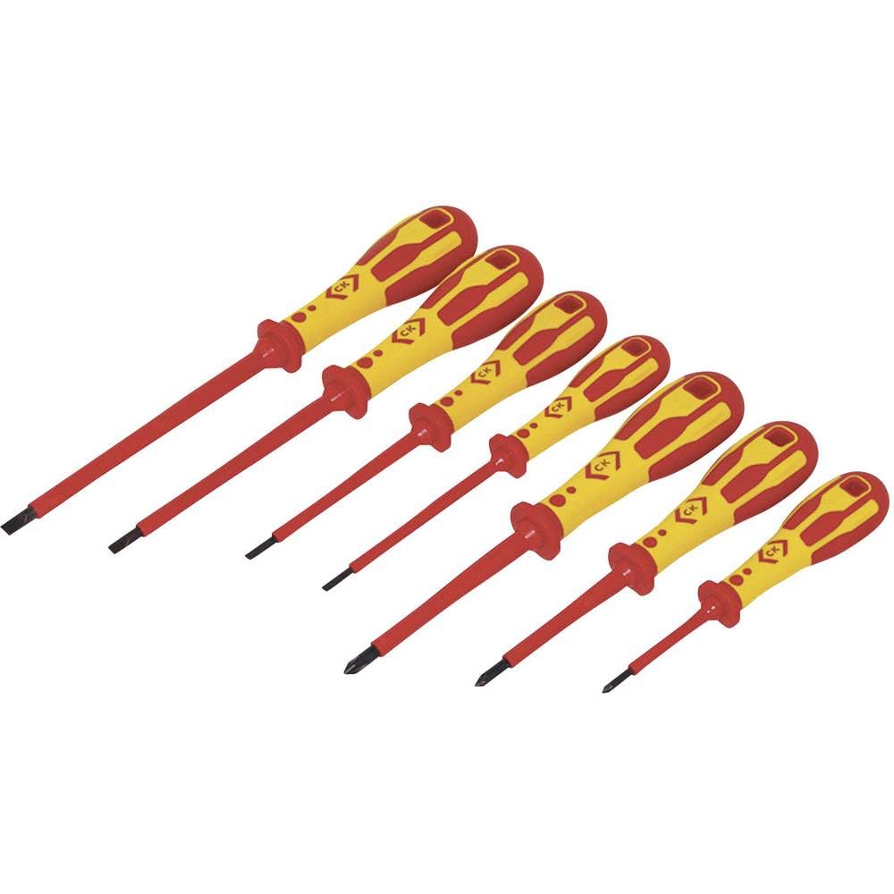 C.K T49193D DextroVDE - Cacciavite SLP/PZD, 7 pezzi