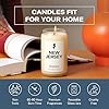 Homesick Scented Candles for Home (New Jersey) - 13.75 oz Long-Lasting Soy Wax Jar Candle for Women & Men for All Occasions, 60-80 Hours Burn Time - Notes of Candy Apple & Cranberry #5
