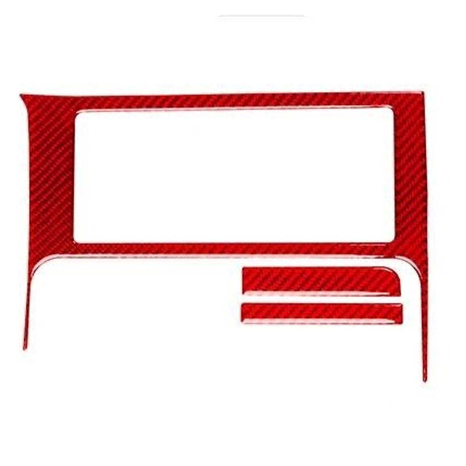 Car Interior Central Conole Per Suzuki Per Grand Per Vitara 06-13 Portabicchieri Scatola Portaoggetti Adesivo Pannello Adesivo Decorativo Protezione Auto Consolle Cover Interni (Size : 1 Red LHD)