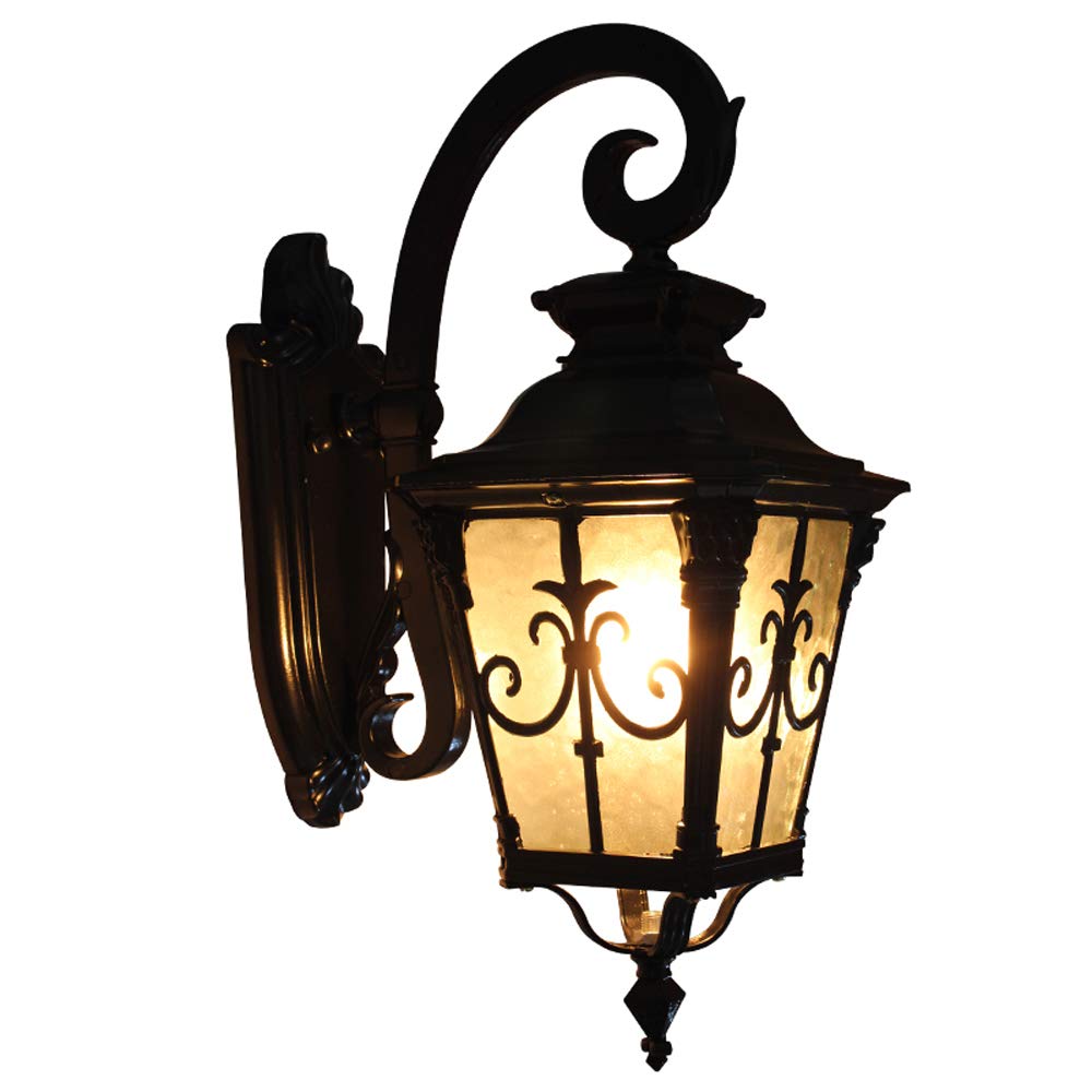 Lumière murale extérieure haut de gamme en aluminium étanche style classique