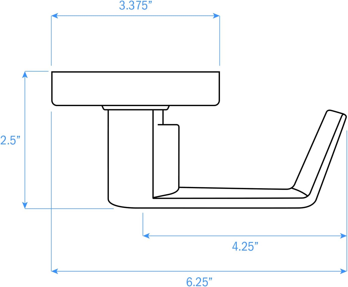Nuk3y Indio Grade 2 Commercial Duty Indicator Lever Lockset (Entry, Satin Chrome)