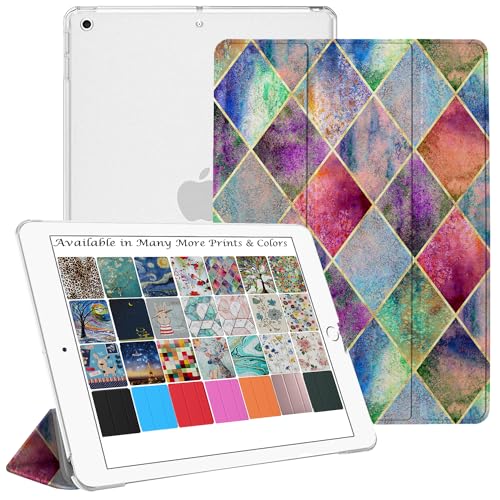 Image of DuraSafe Cases for iPad 9.7 inch Old Model 4 3 2 Gen PC Case A1458 MD513HN /A A1416 MC705HN /A MD328HN /A MD336HN /A A1395 MC769HN /A MC954HN /A MC979HN /A A1459 MD514HN /A MD511HN /A MD515HN /A - Diamond Grid