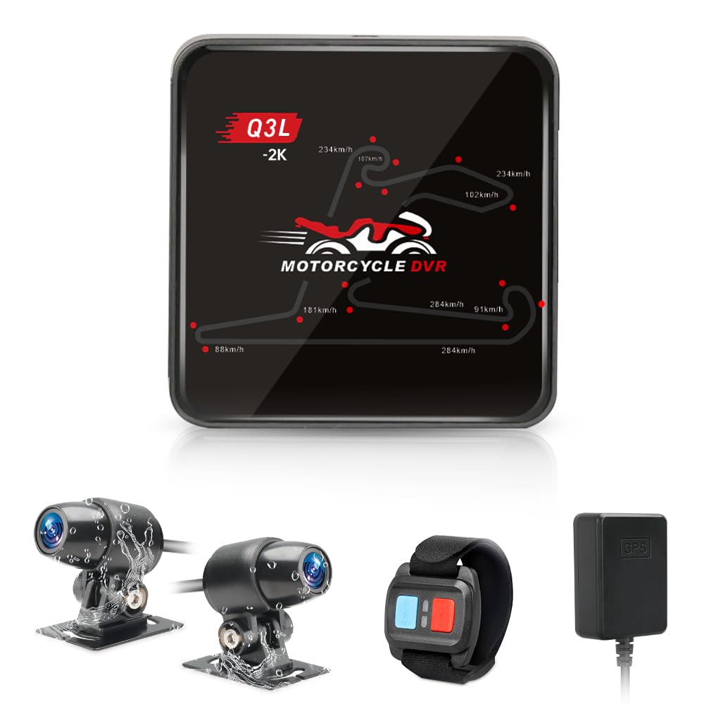 VSYSTO Motorcycle Dash Camera