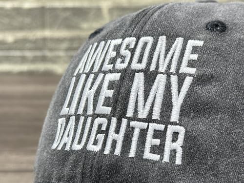 Image of Embroidered Adjustable Baseball Hat for Men Women, Washed Cotton | Premium Embroidery Design, Adjustable Metal Buckle Closure, Simple Lifestyle Wear