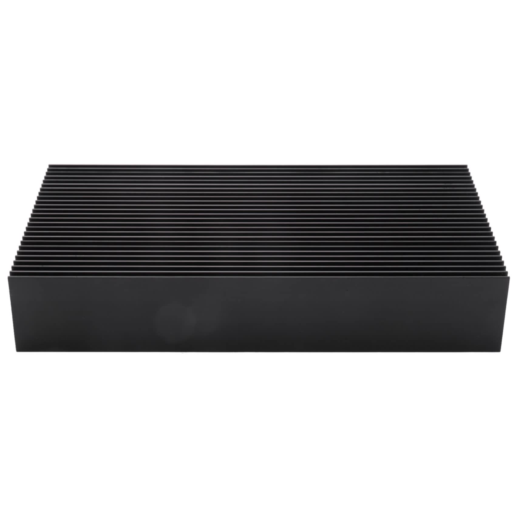 3 x trwały korpus chłodzący ze srebrnego aluminium z błyszczącą lamelą 80 x 27 x 150 mm do elektrycznego chipa chłodnicy z tranzystorem LED