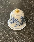 grelot, clochette MEISSEN Clochette décorative, Porcelaine Peinte Main