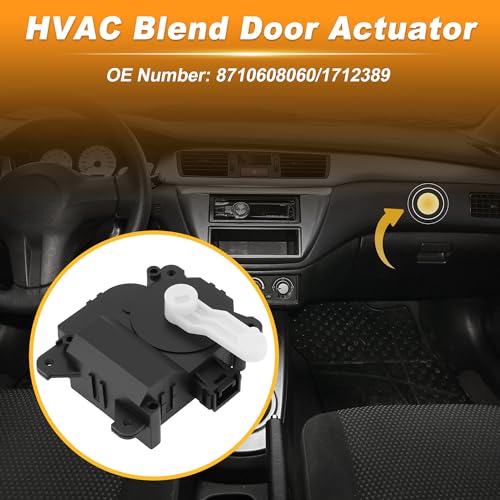 VekAuto Right Main HVAC Heater Blend Door Actuator for Toyota Sienna V6 3.3L 2004-2006 for Toyota Sienna V6 3.5L 2007-2010 Replace 8710608060/1712389 HVAC Air Door Actuator by VekAuto - Used condition - Image 2