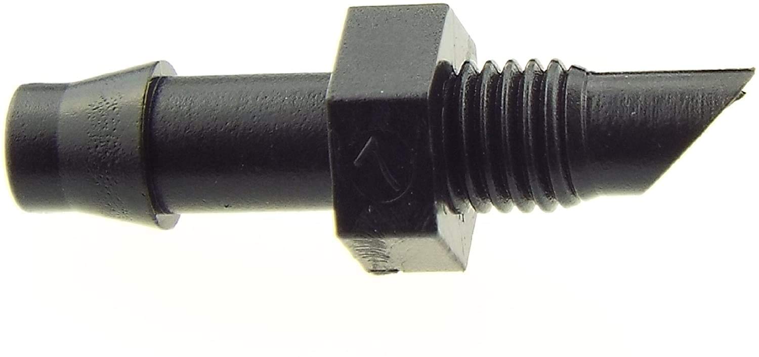 Gardiflex X 4Mm Straight Barb/Thread Connectors For Irrigation Pipe (Compatible With Hozelock 2778) Size 10