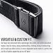 Arcade Youth Adventure Belt, Comfortable, Adjustable, Non-Metal Buckle, Midnighter Black