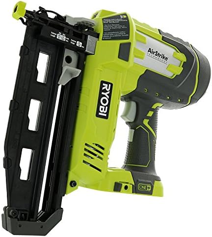 Ryobi P325 One+ 18V Lithium Ion Battery Powered Cordless 16 Gauge Finish Nailer (Battery Not Included, Power Tool Only)