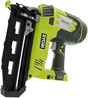 Ryobi P325 One+ 18V Lithium Ion Battery Powered Cordless 16 Gauge Finish Nailer