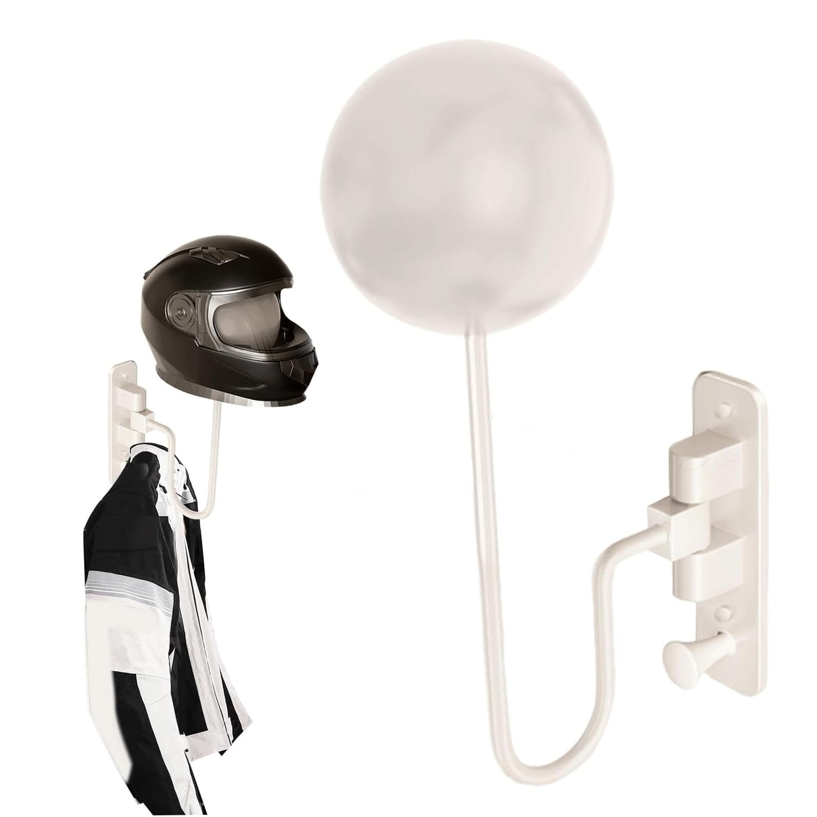 Amazon.co.jp: 180 度回転オートバイ壁ヘルメットホルダー壁帽子