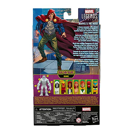 Marvel Hasbro Hasbro Legends Series 6-Inch Collectible Action The Hood Figure, Includes 4 Accessories And 1 Build-A-Figure Part #TOP1