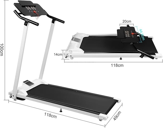 Caminadora Plegable Multifuncional para Gimnasio en Casa NYTFHMS miniatura 2