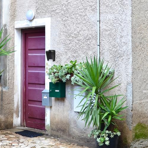 Protection pluie sonnette étanche avec installation facile pour boîtier