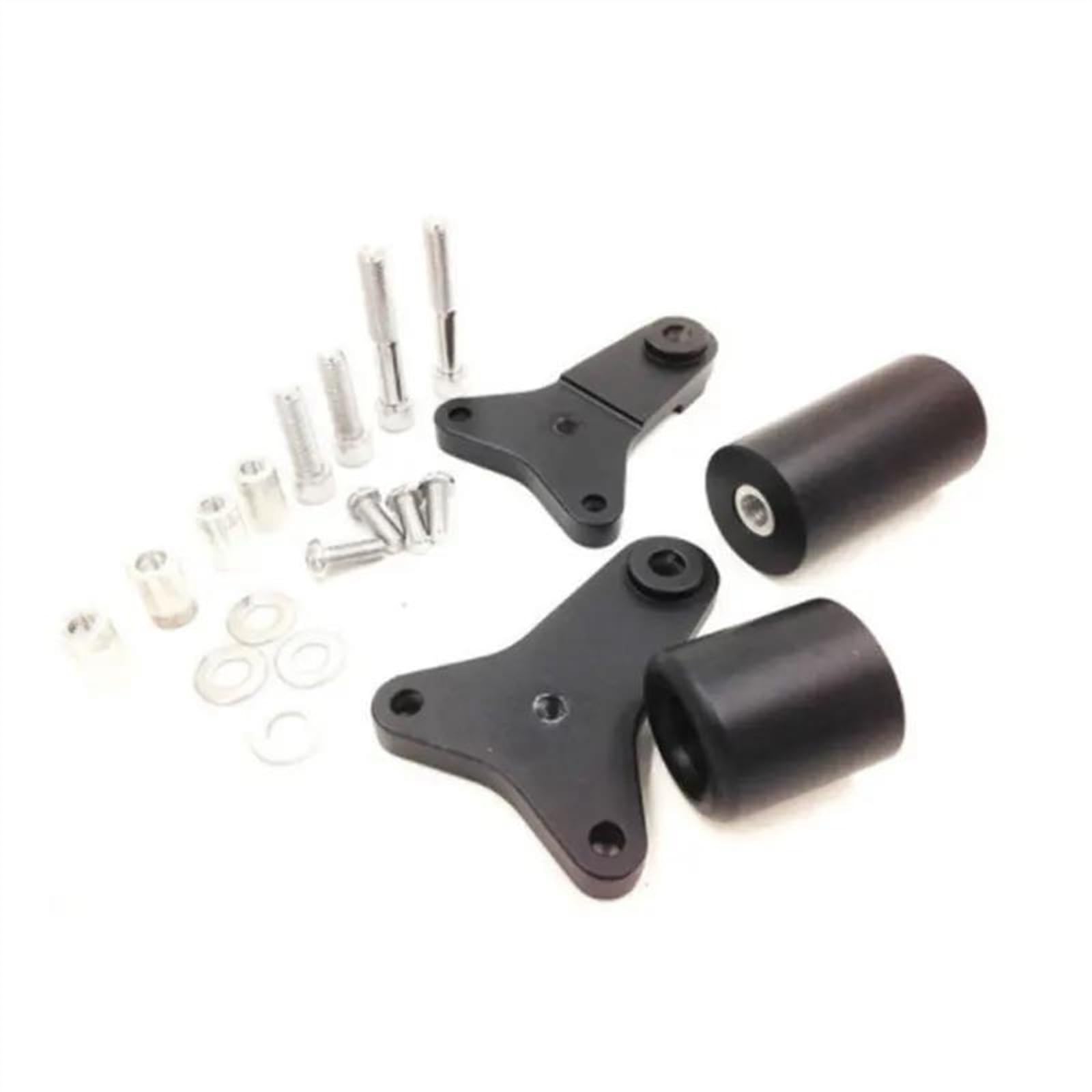 Frame Sliders Sturzschutz Rahmenschieber Für Suzuki Für GSXR600 Für GSXR750 Für GSXR 600 750 Für GSX-R 2011-2014 2015 Motorrad No Cut Rahmen Sliders Crash Fallen Schutz(Schwarz)