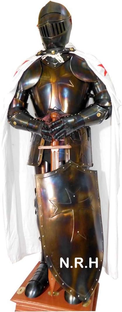 Medieval Gothic Full Swimsuit of Templar Armour Collectible Halloween costume