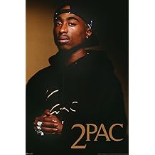 Tupac Poster 2Pac Hoodie Photo 90s Hip Hop Cool Wall Art Print Poster 12x18