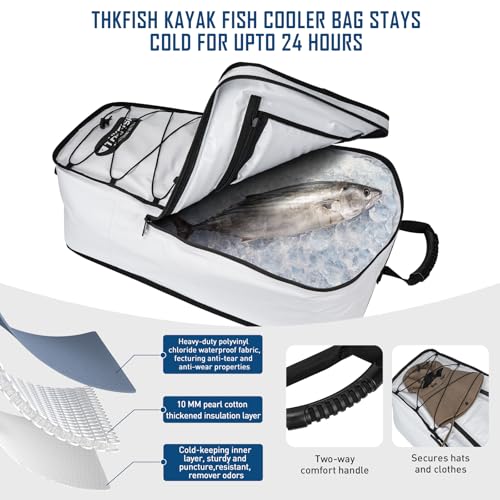 THKFISH 56QT Kayak Fish Cooler Backpack
