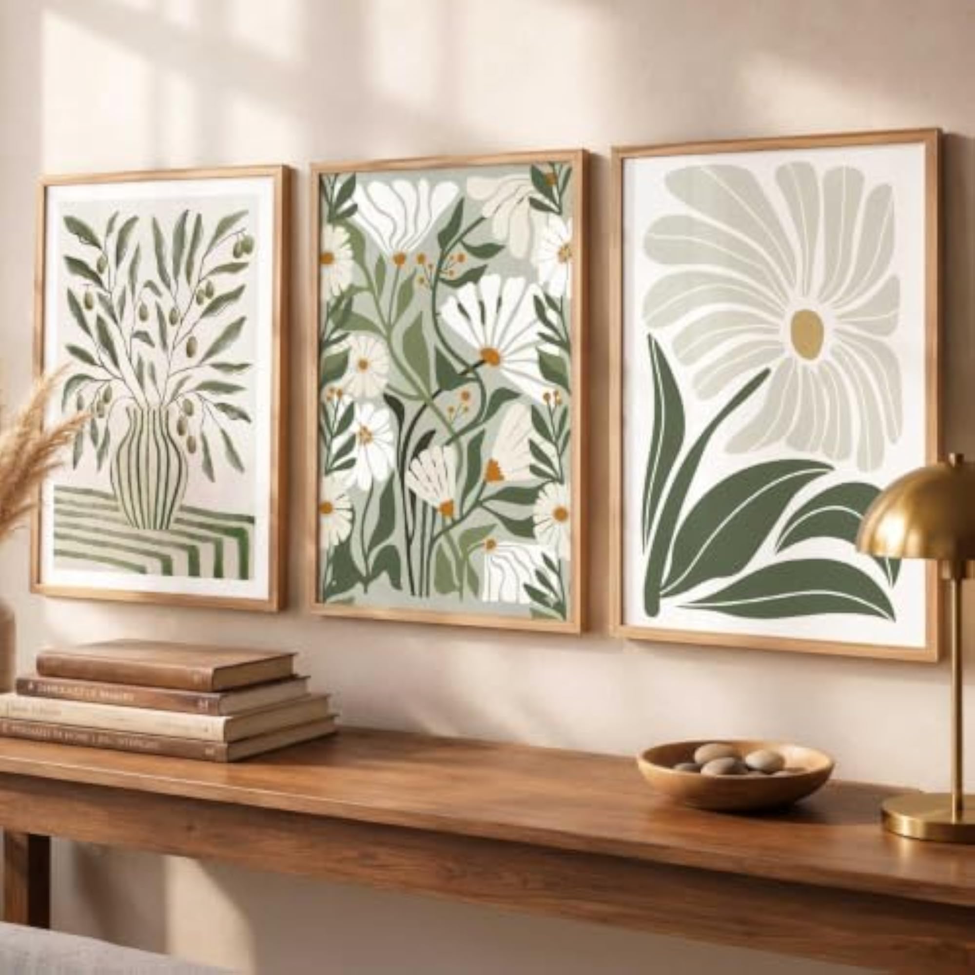 Aesthetic Boho Floral Art Home Decoration Painting