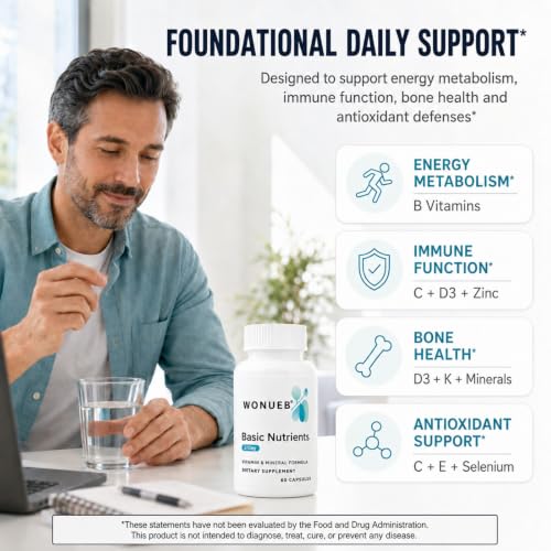 Wonueb Methylated Multivitamin